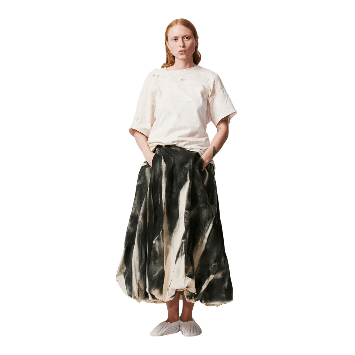 Paper Black Skirt, view 2
