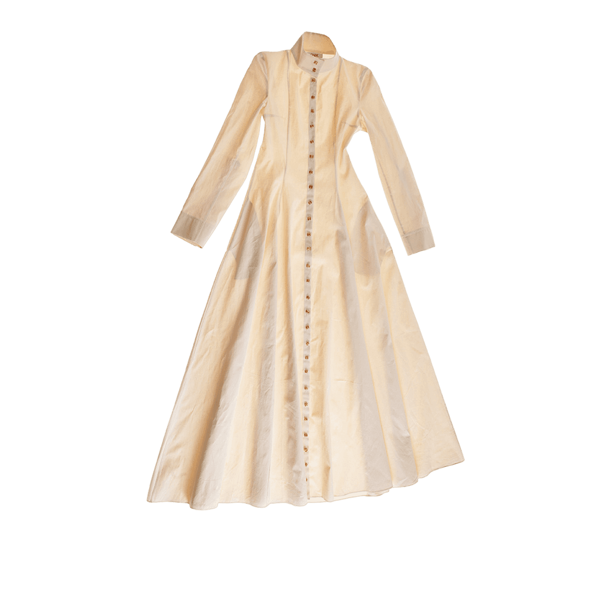 Button Cream Jacket Dress, view 1